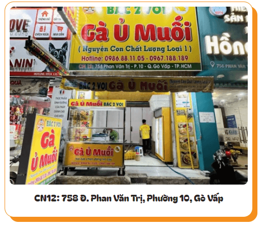 Gà Ủ Muối Bác 2 Voi - Gò Vấp