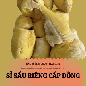 Sỉ sầu riêng cấp đông
