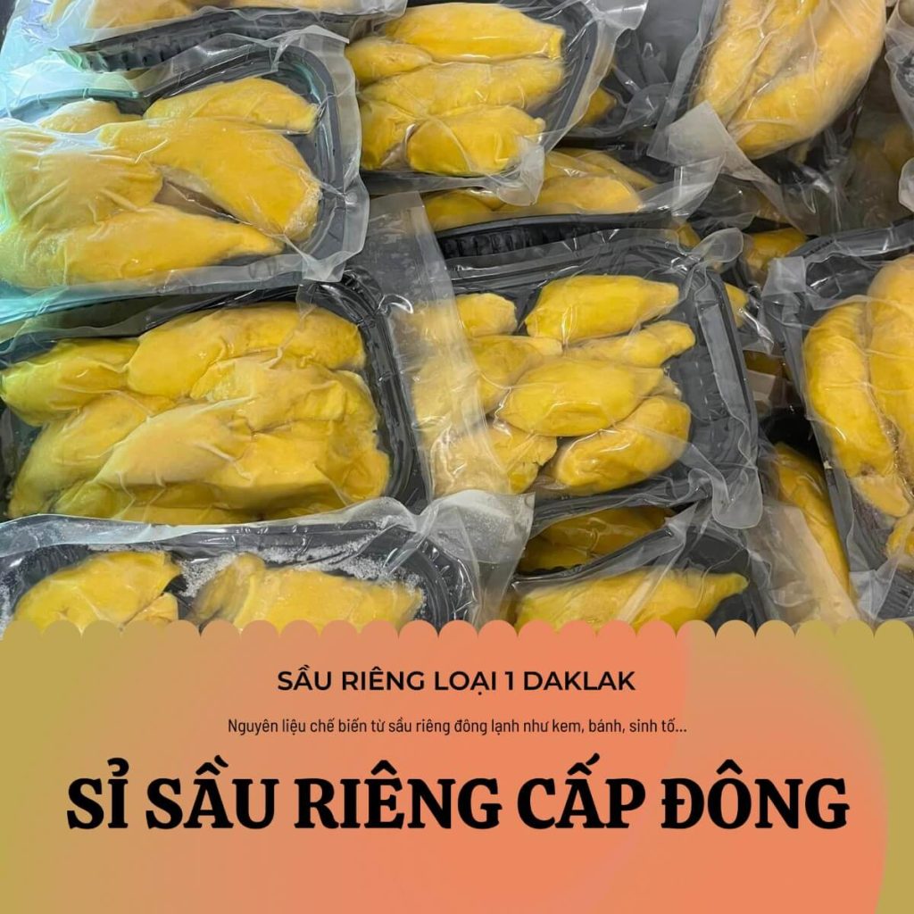 Bảng Giá Sỉ Sầu Riêng Đông Lạnh MỚI NHẤT 2025 - Tổng Sỉ Sầu Riêng